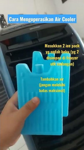 Cara Menggunakan Air Cooler Sharp PJ-A36TY-B Gampang banget 💯