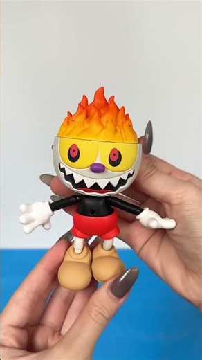 Unbox Nendoroid Cuphead Action Figures Is So Cool ! #toys #funny #unboxing #shorts #viral #ytshorts