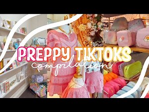 preppy vlogs!! preppy tiktok compilation - awhxstella 🐚💞