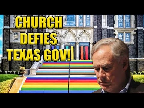 Church TEES Up Texas PRIDE Crosswalk Conflict!
