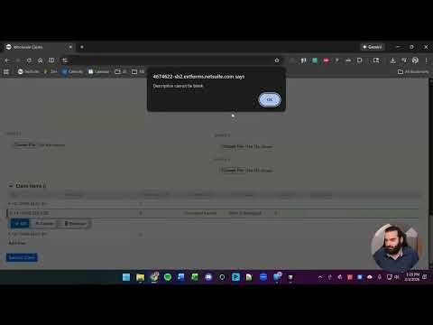 Returns & Claims for NetSuite Submitting a Claim
