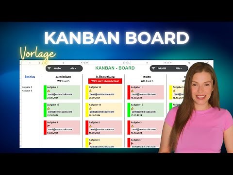 Kanban board - Manage projects easily and individually - Perfect for your project management
