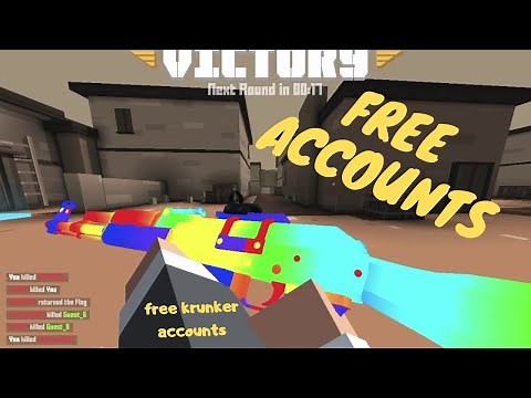free krunker accounts!