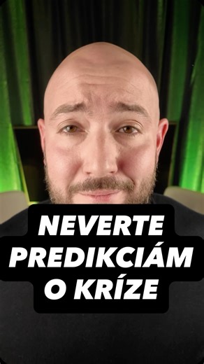 Frantisek Michalovich on Instagram: "Neverte je katastrofickým predikciám a správam o krízach a investujte v klude 🫠 #furtnieco správy o kolapse trhov ako v 1929 počas veľkeh hospodárskej krízy sú vyhrotené a nikomu nepomôžu"