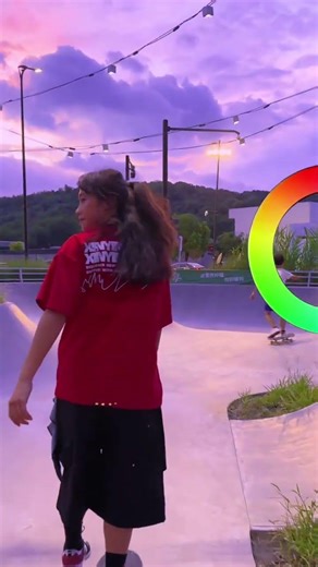 Late Color Wheel Transition (yc daytime bear)#The color wheel is stuck#Skateboard#Transiti