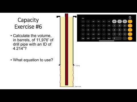 10 Volume Calculation Exercises [Pipe Capacity, Pipe Displacement, Annular Hole Volume]