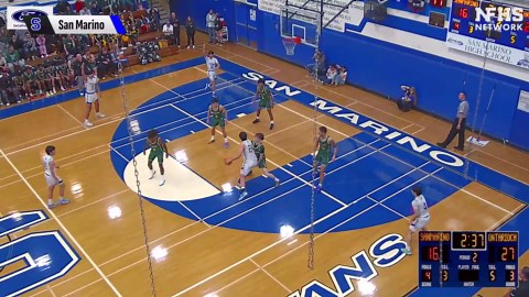 Ontario Christian vs San Marino boys basketball highlights 2-13-2026