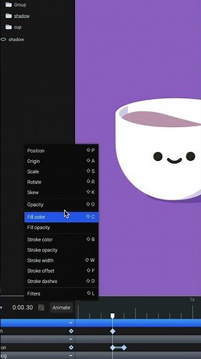 How to animate a Fake 3D Mug with 2D