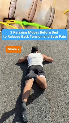 3 Super Relaxing Moves Before Bed to Release Back Tension and Ease Pain!
