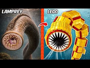 Building the LEGO LAMPREY FISH! | AM Bricks Galaxy