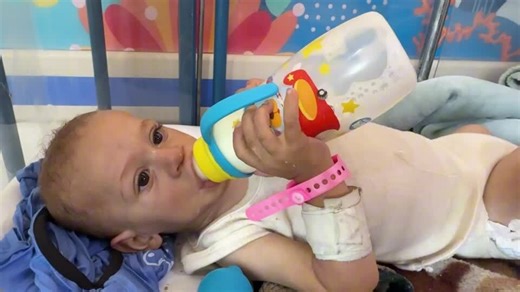 Gaza's hungry children slide towards starvation as emergency treatments dwindle