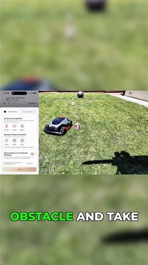 The smartest robotic mower ever built! #robotmower #tech #lawncare