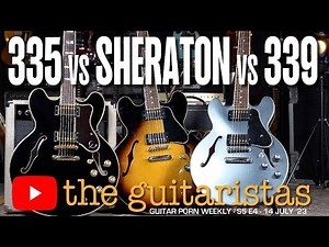 Epiphone Sheraton II vs ES335 vs ES339 🎸 Side By Side Comparison 🎸Which Would You Choose?