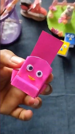 Backpack using matchbox craft #matchboxcraft #diybag #dora #craft #diy #art