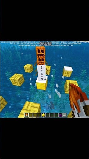 ENDERMAN OUTSMARTS SNOW GOLEM IN MINECRAFT! #shorts #minecraft