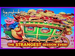 Switched to Dimes → BONUS FRENZY on Stagecoach Riches Slots!