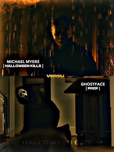 Michael myers [ HALLOWEEN KILLS ] VS Ghostface Prep [ SCREAM ]