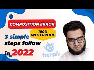 How to prepare, upload vector file to resolve composition error ‪@freepik‬
