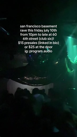 #fyp #sanfrancisco #dj #rave #sfnightlife | rave tiktok