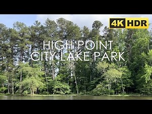 High Point City Lake Park | High Point, North Carolina, USA | 4K HDR