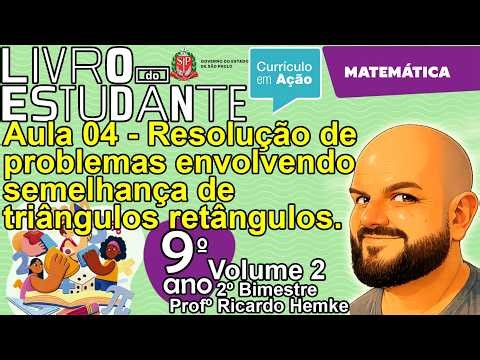04-Student Book-9th Grade-2nd B-Mathematics: Solving problems involving triangle similarity