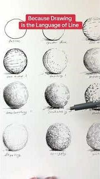 How varying your line quality will improve your drawing #howtodraw #crosshatching #linedrawing