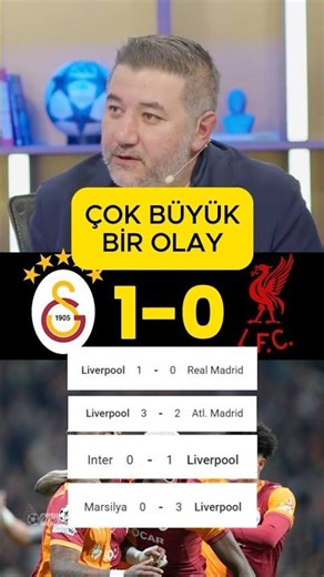 LİVERPOOL 3 KEZ KAYBETTİ, İKİSİ GALATASARAY'A #galatasaray #liverpool #futbolshorts #shots