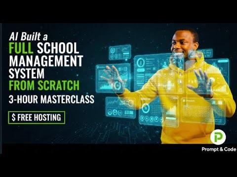 How I Built a Complete School Management System Using AI ($0 Hosting)