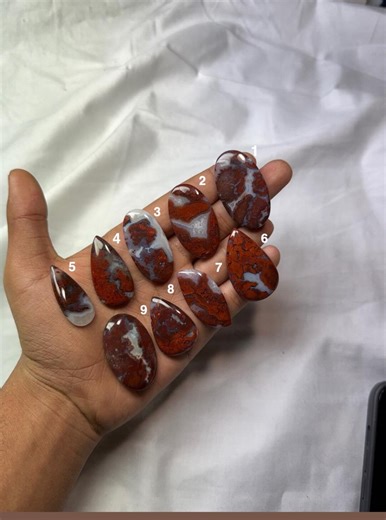 Brenda Agate Gemstone | Natural Texas Agate | Polished Brenda Agate Cabochon | Earthy Brown Crystal Stone | Jewelry Making Supply - Etsy