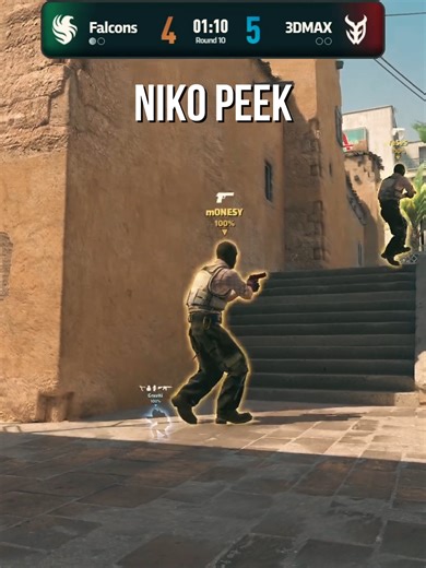 NiKo's Insane Peek in CS2 Moments