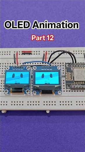 Arduino OLED Display Animation - Part 12 | Arduino display project #electronics