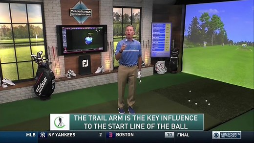 2.1K views | Michael Breed breaks down the influence of the trail arm on the start line of the ball in today’s lesson on Course Record with Michael Breed. | CBS Sports | Facebook