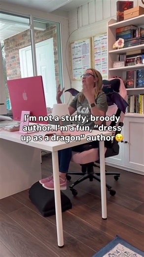 Hi, I’m Jessica, writer of classic, clean dragon fantasy. Yes, I keep wings at my desk. 😂