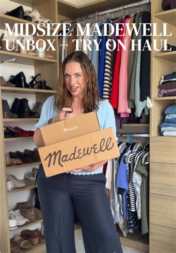 Midsize Fashion Try-On Haul with Madewell