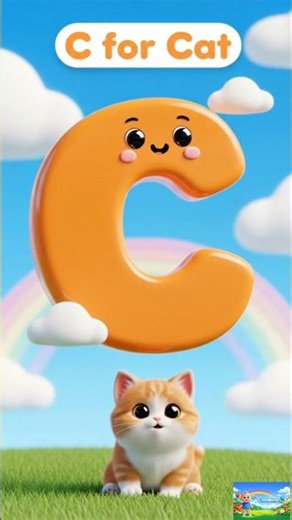 C for Cat 🐱 | ABC Alphabet for Toddlers