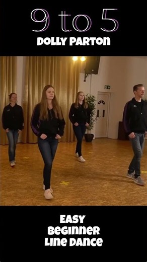 9 TO 5 Line Dance | Easy Beginner 🤠