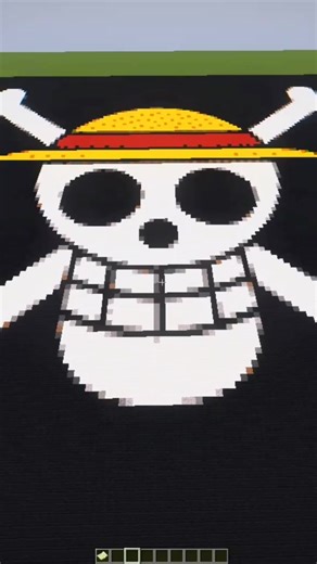 Straw Hats Flag Design in Minecraft