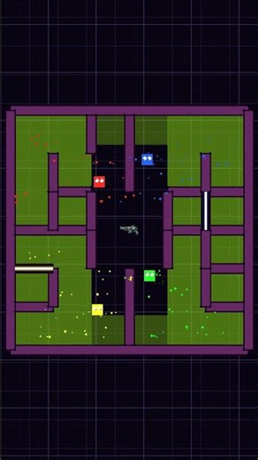 Don't bet on Green. Just don't... #shorts #satisfying #asmr #marblerace #algodoo #chaos