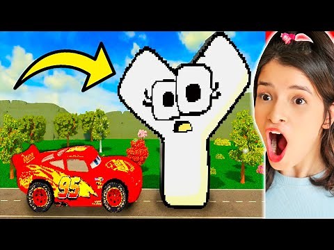 SUPER DESAFIO ALPHABET LORE VS. CARROS