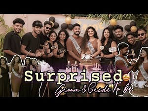 Surprised 😅ഒട്ടും പ്രതീക്ഷിക്കാത്തൊരു Bride to be 🥰🥂| BRIDE & GROOM TO BE |krishna sadhanandhan|