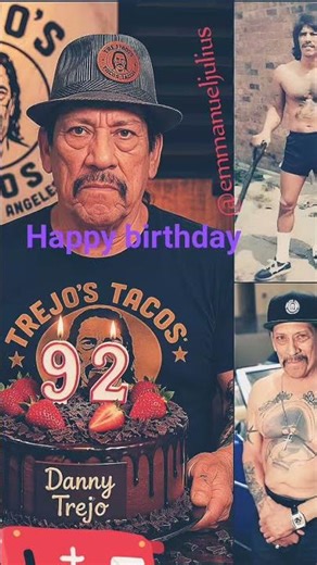 92 years strong and still a certified legend! 🔥🎉Happy Birthday to the one and only Danny Trejo 🎂💪