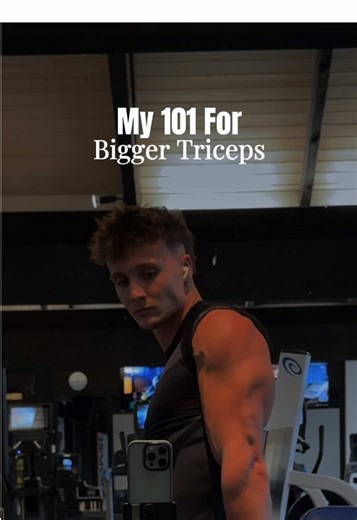 If you think you need overhead triceps extensions, regular pushdowns, side extensions, and multiple variations with different grips, you can absolutely do that. I did that for a long time too…but without any progress anymore. Now I am just focusing on getting stronger on one extension exercise and added one pressing movement. And honestly, that should already be enough to build solid triceps. So if your triceps are still lagging, try adding one pressing movement, like a JM press, instead of addi