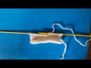 Breien - naalden - de tricotsteek (recht en averecht) waar let je op bij het breien