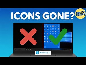 Lost Desktop Icons in Windows 11/10? Here's the Fastest Fix!