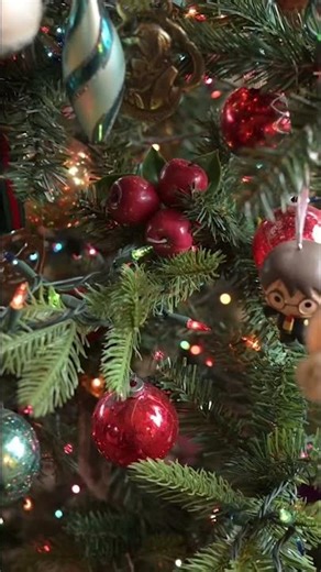 The Dazzle and Delight of the Christmas Tree #holidays #christmas #vintage #decor #winter #cottage