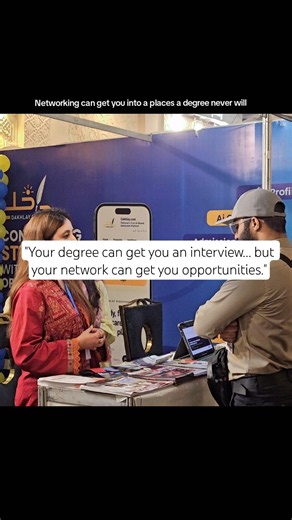 Your Degree Won’t Open Every Door… Your Network Will 🔥
