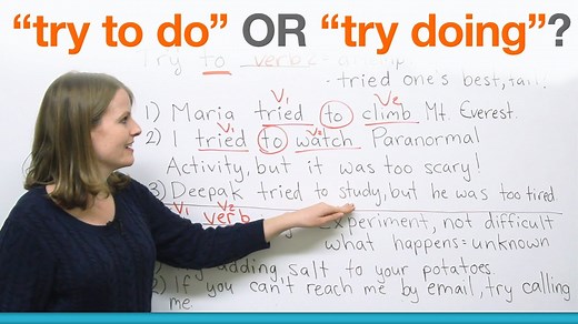 English Grammar – “try to do” or “try doing”?