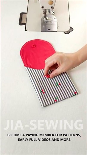 Simple Pouch👝✨ | DIY | Quick Sewing Tips No.409