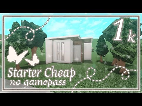 Bloxburg Build || 1k Cheap Starter House [no gamepass] 1k