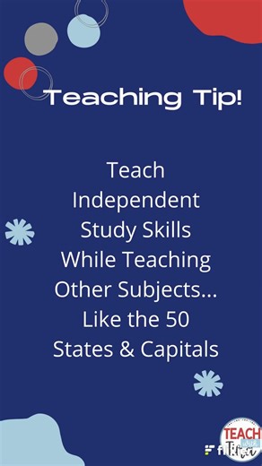 Teach All 50 States and Capitals Resource